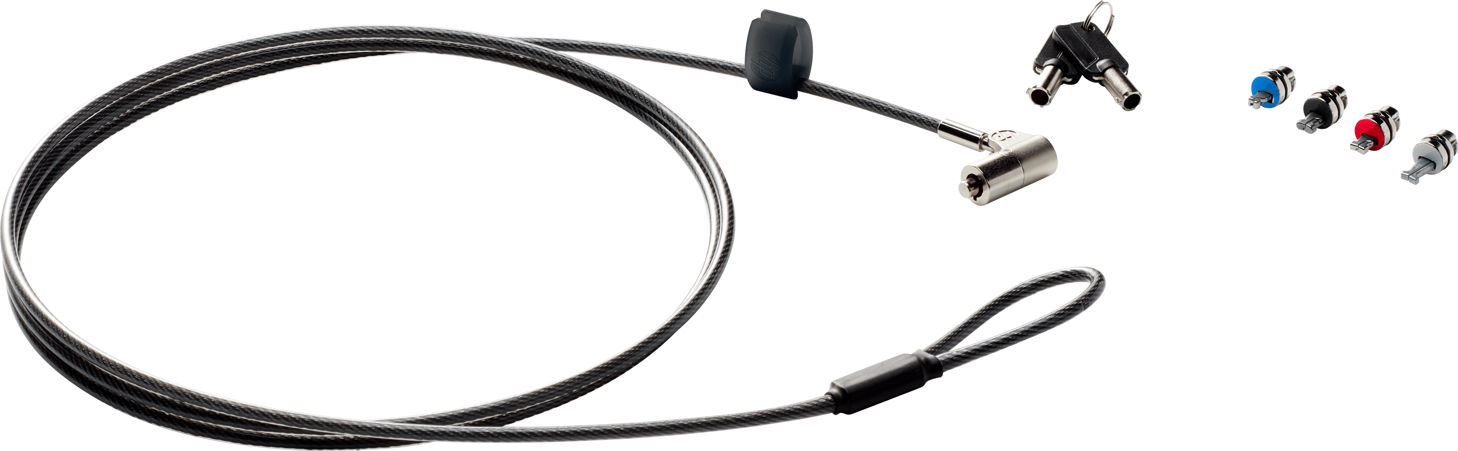 HP Cable Lock Black, Silver 1.83 m