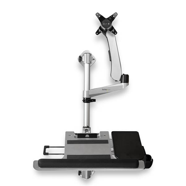 Startech Wall Mounted Computer Workstation - Articulating Monitor Arm