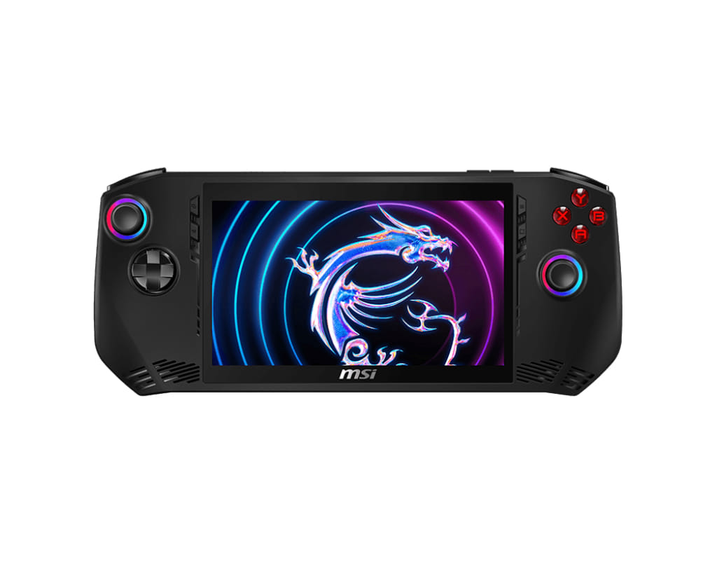 MSI Claw A1M 7" FHD Gaming Console, Ultra 5 135H, 16GB RAM, 1TB SSD, Windows 11 Home, Black