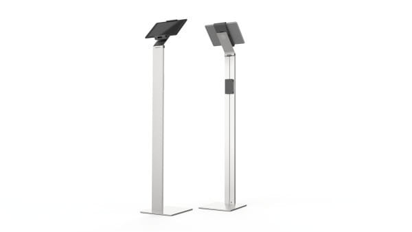Durable 7-13" Passive Holder Mobile Phone/Smartphone Floor Stand Tablet/UMPC Silver