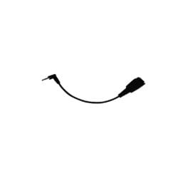 Jabra QD to 2.5mm Jack Straight Cable - 15cm