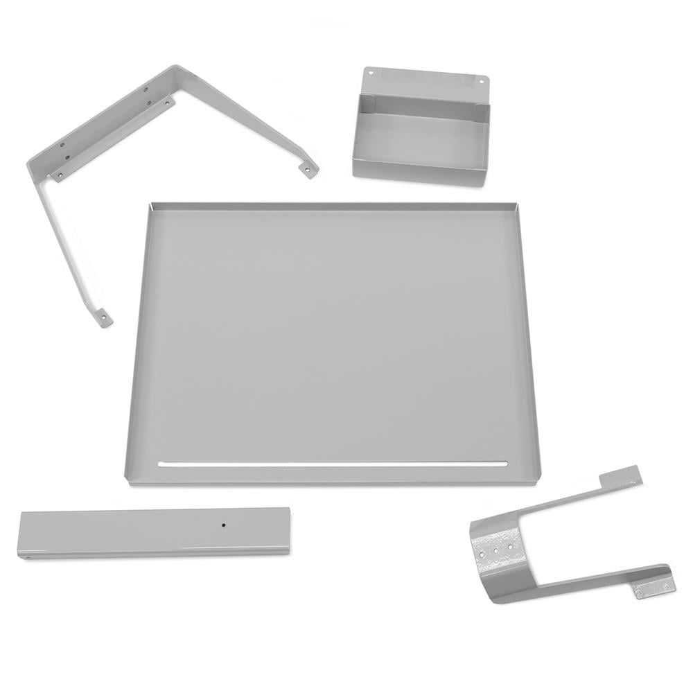 Ergotron StyleView Front Shelf Mounting Kit Light Grey