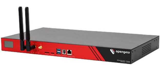 Opengear 8 Serial Software Selectable, Dual AC, 2GBE Ethernet or Fiber SFP, 16GB Flash, APAC 4G LTE cellular Gateway/Controller 10, 100, 1000 Mbit/s
