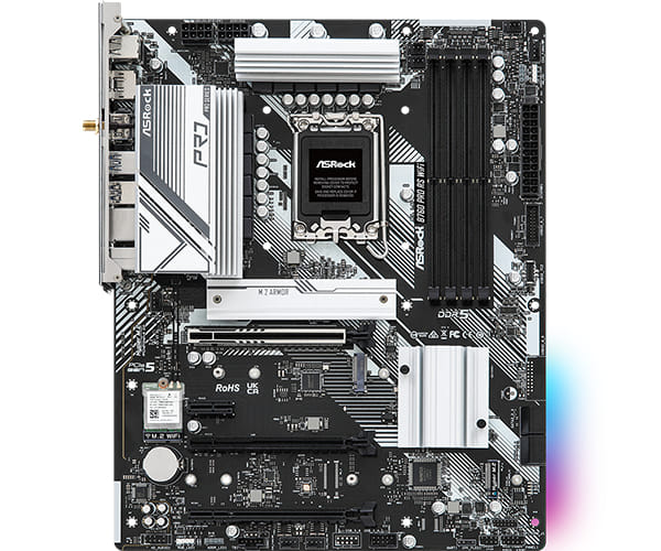 Asrock Micro Atx Motherboard With Wifi AsRock B760 PRO RS WIFI LGA