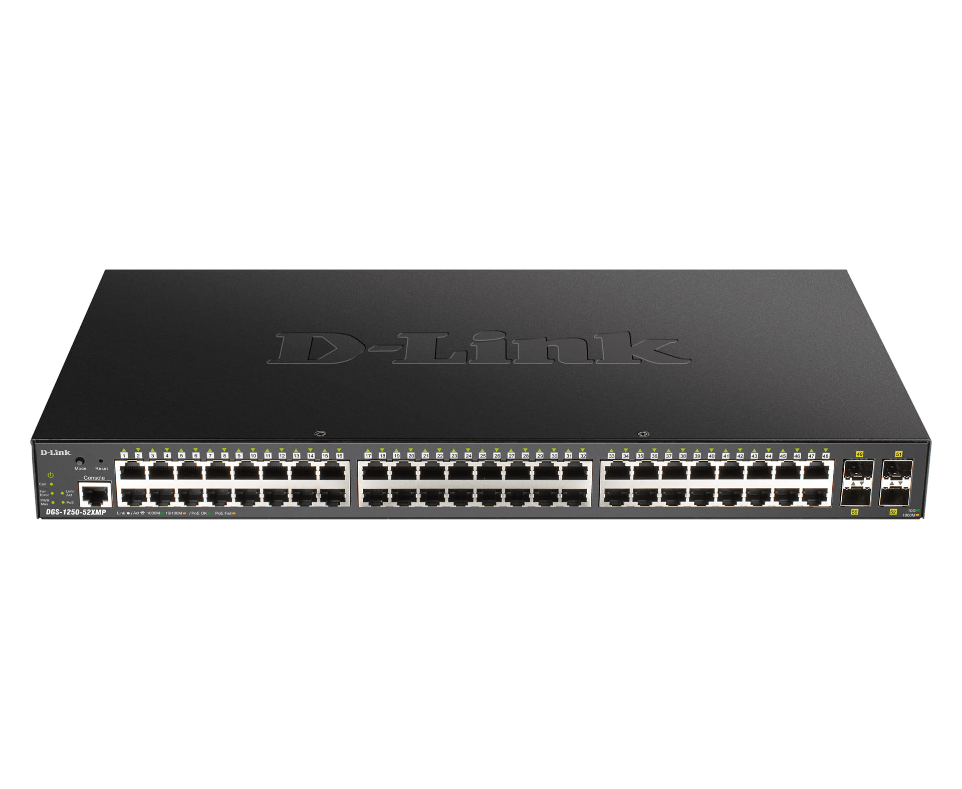 D-Link 52-Port Gigabit Smart Managed PoE Switch