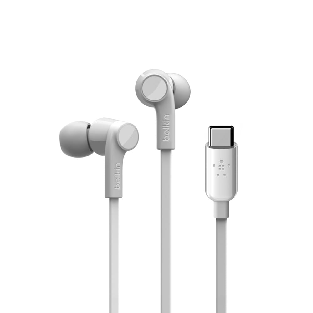 Belkin USB-C IN-EAR HEADPHONES WHITE
