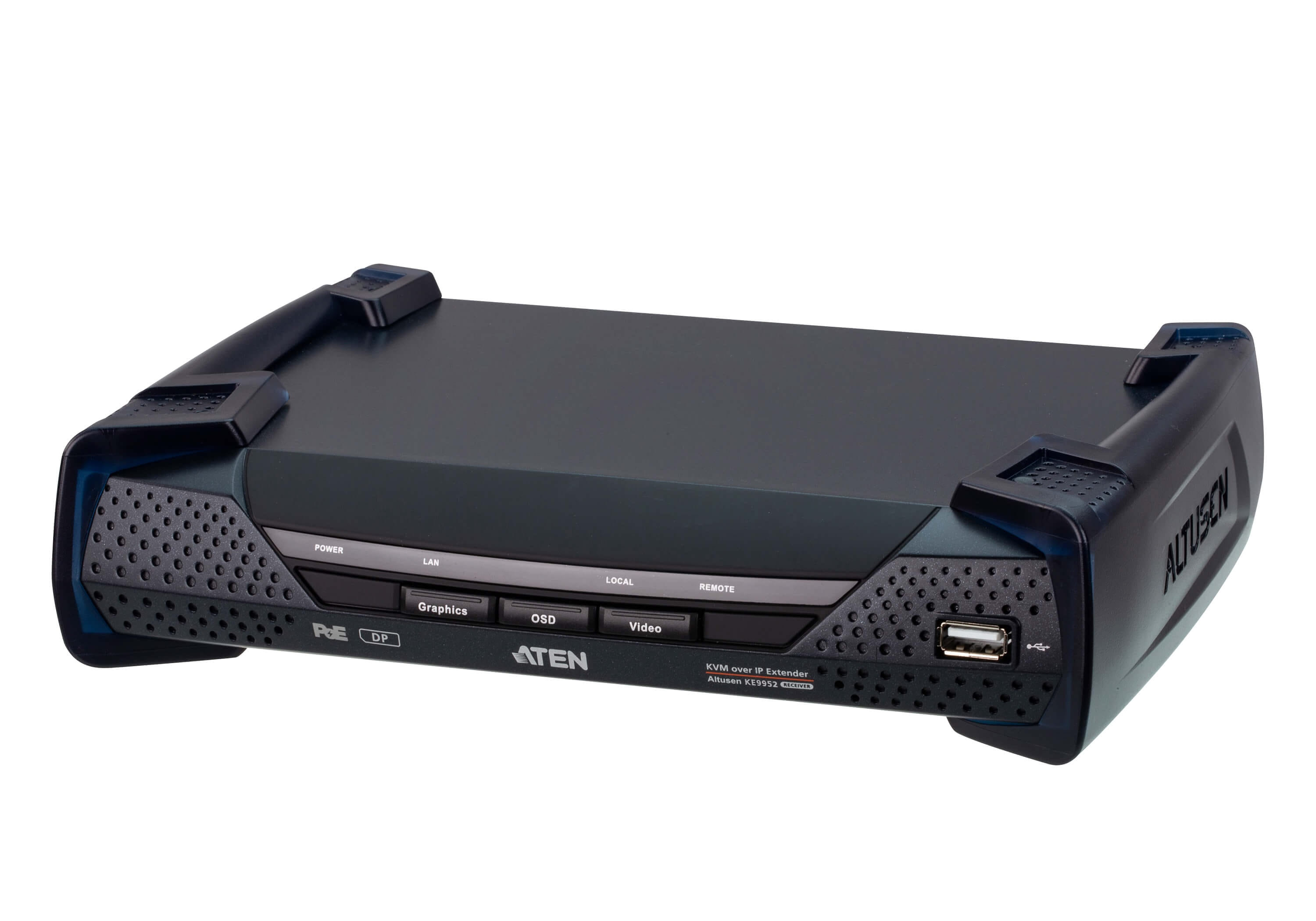 Aten 4K DisplayPort KVM over IP Receiver With POE