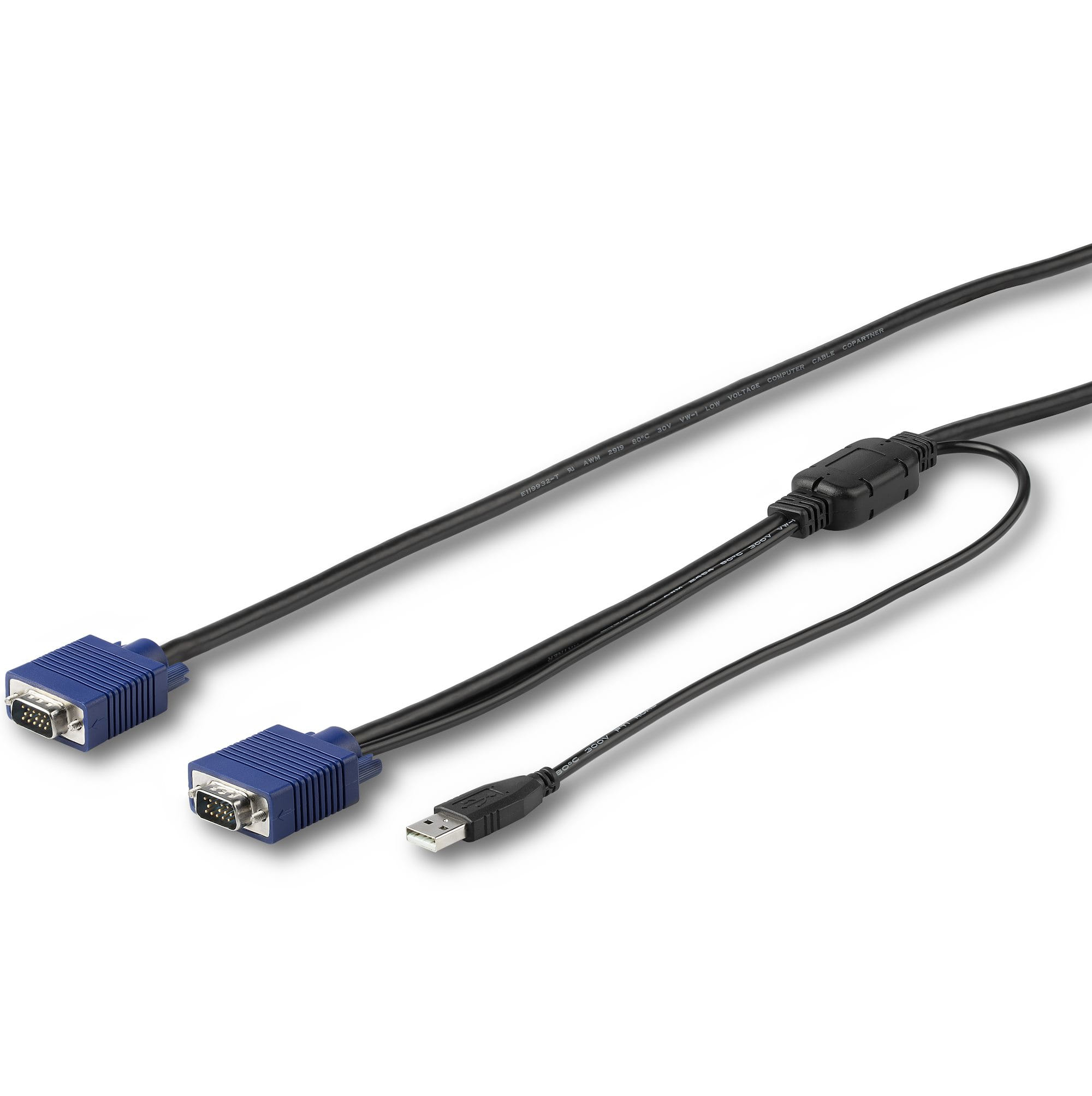 Startech 6ft / 1.8m USB KVM Cable - Startech Rackmount Consoles