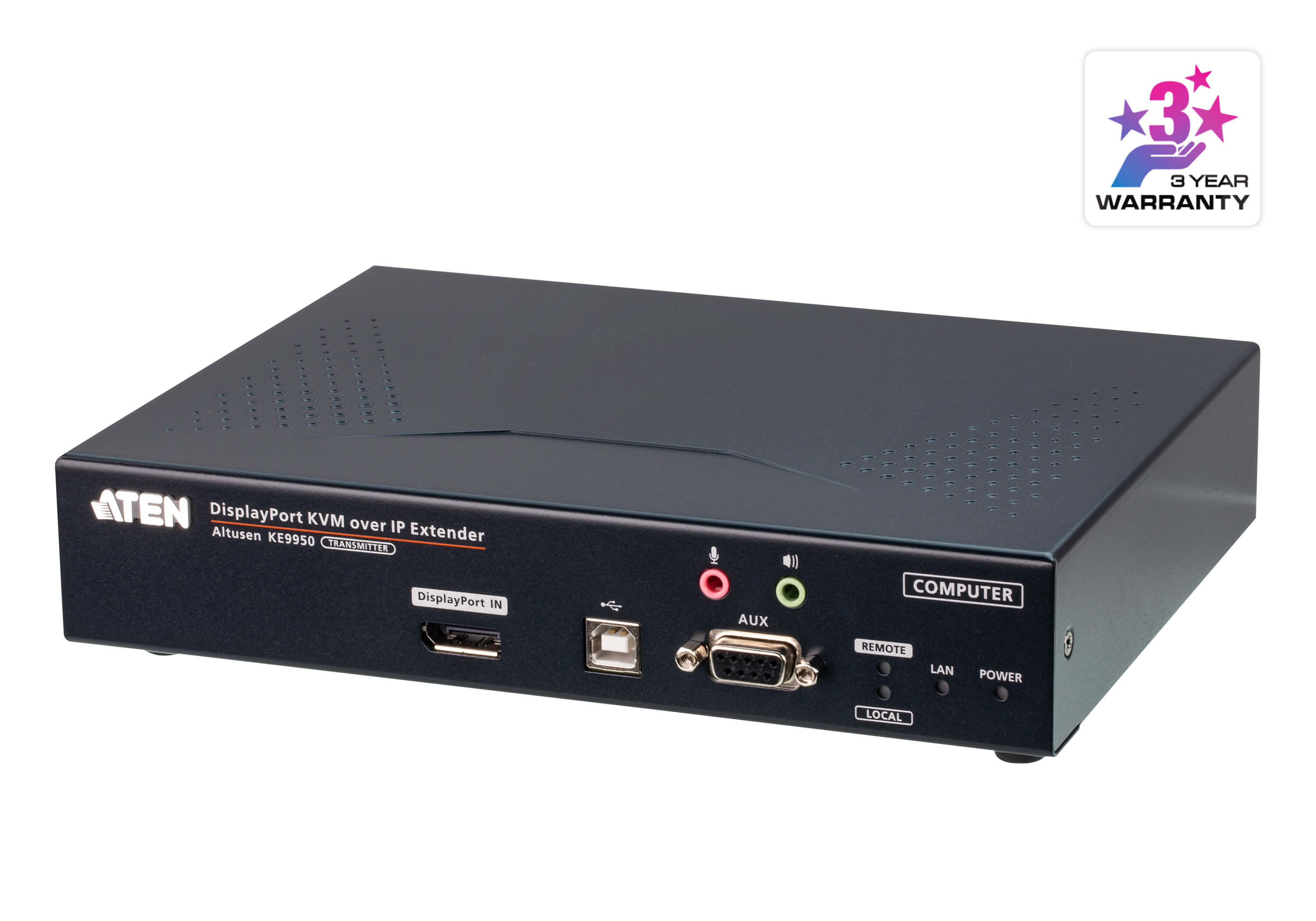 ATEN 4K DisplayPort KVM Over IP Transmitter