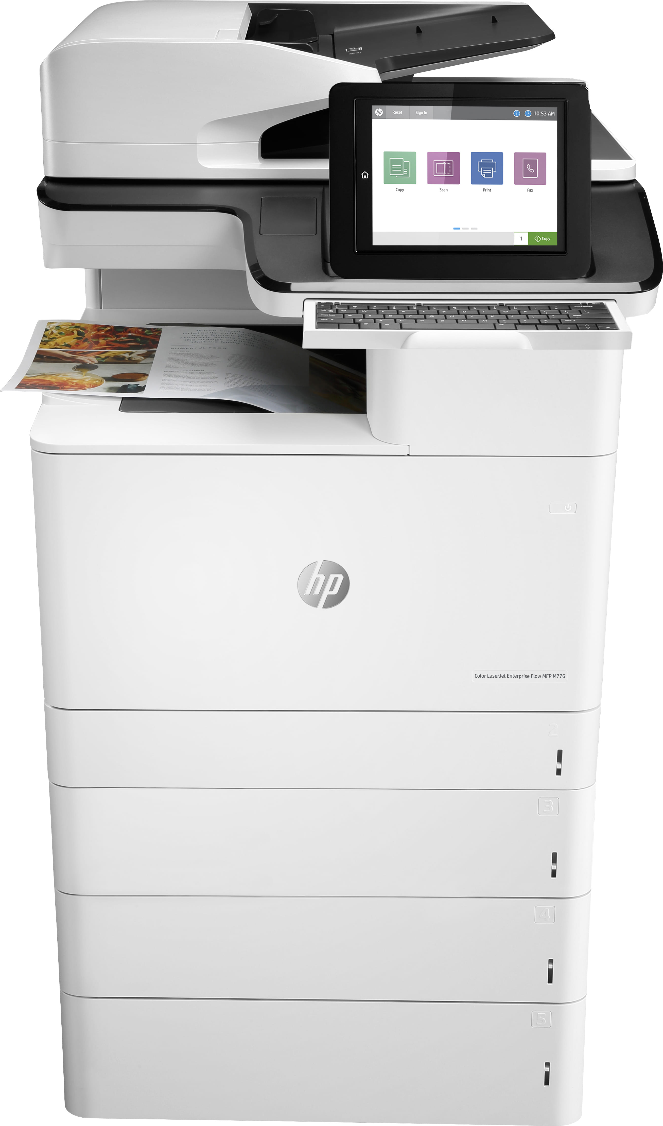 HP Color LaserJet Enterprise Flow M776z Laser A3 1200 x DPI 45 ppm Wi-Fi
