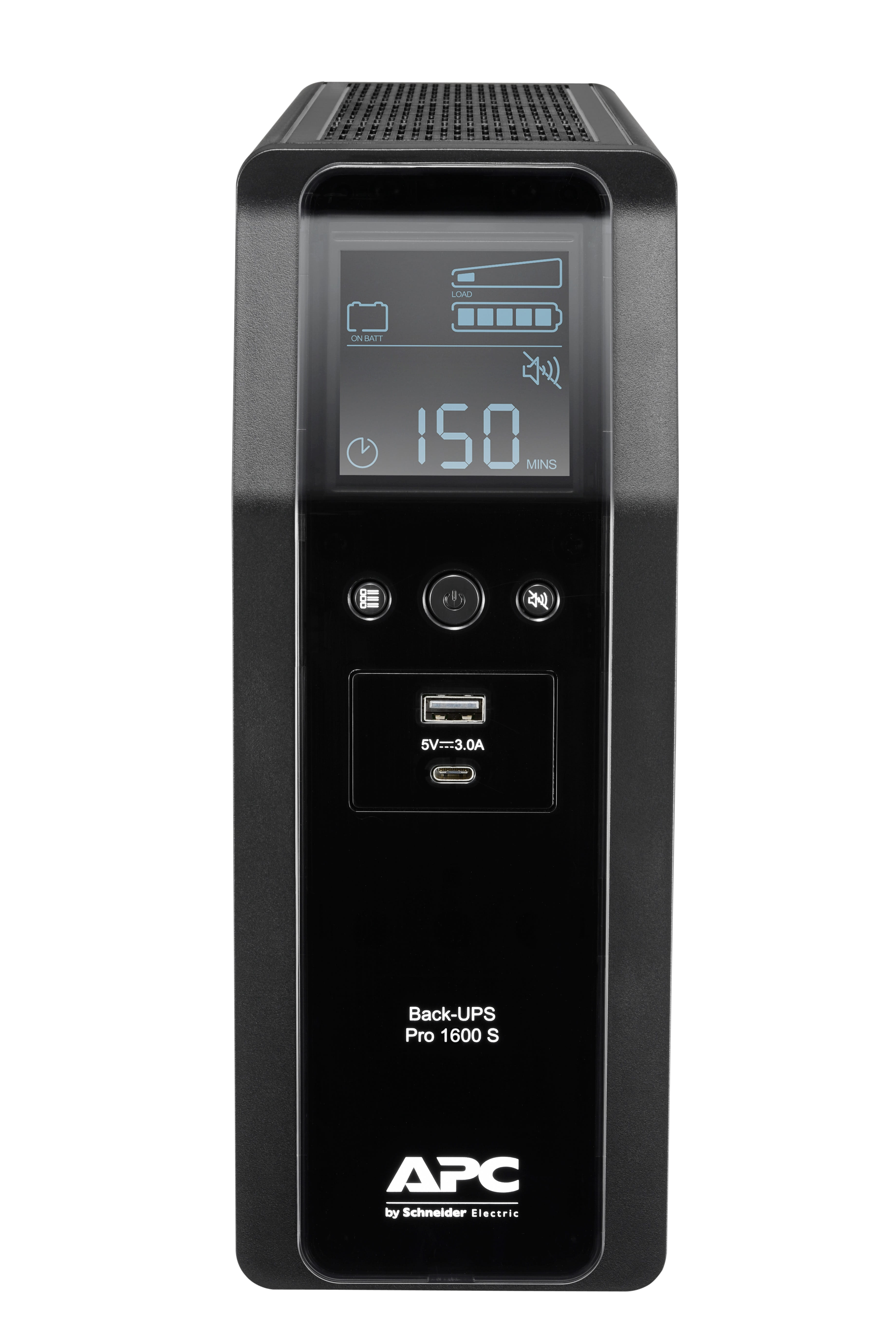 APC BR1600SI Back-UPS Pro 600VA,8 Outlets,LCD