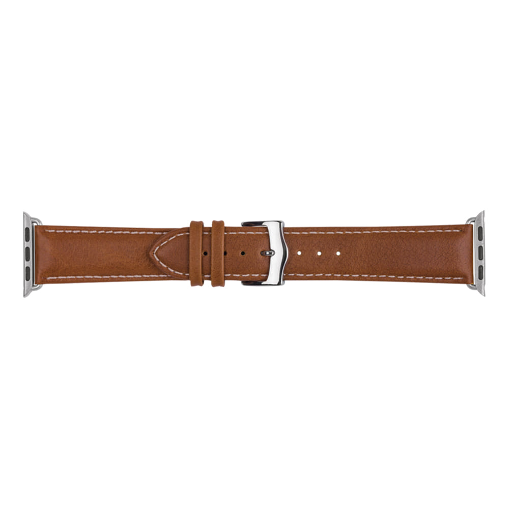 Dbramante Apple Watch Strap Copenhagen 38/40mm - Tan/Silver