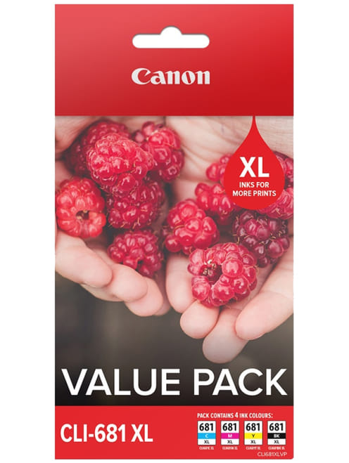 Canon XL Ink Cartridge 4 pcs Original Black/Cyan/Magenta/Yellow