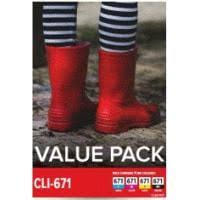 Canon Ink Cartridge 4 pcs Original Black/Cyan/Magenta/Yellow