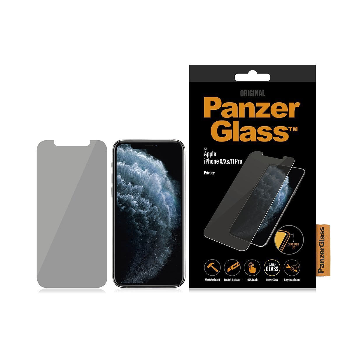PanzerGlass Apple iPhone X/Xs/11 Pro Standard Fit Privacy