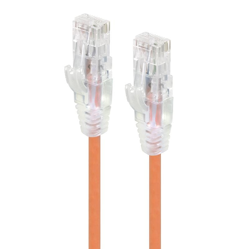 Alogic 1.5m Orange Ultra Slim Cat6 Network Cable - Series Al