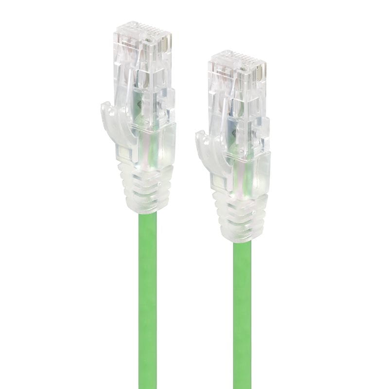 Alogic 0.50m Green Ultra Slim Cat6 Network Cable - Series Al