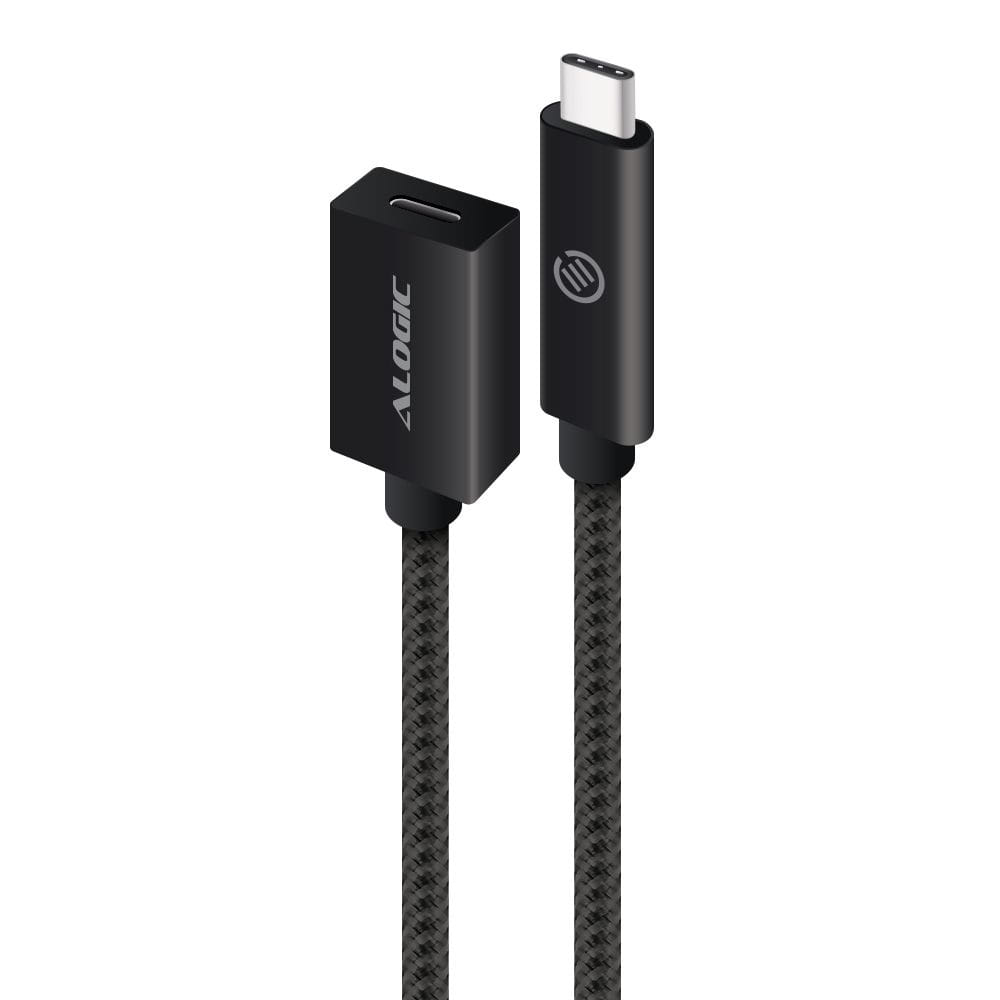 Alogic USB 3.1 USB-C(Male) to USB-C (Female) Extension Cable - 1m