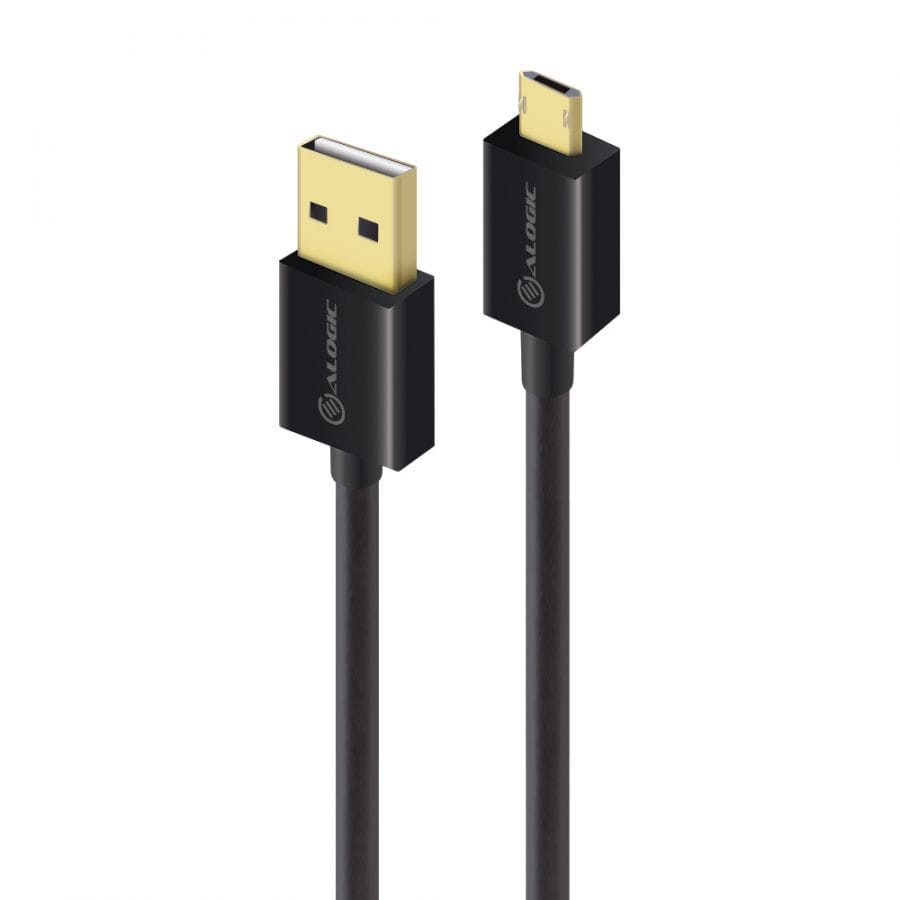 Alogic 5m USB 2.0 Type-A - Micro Type-B Cable