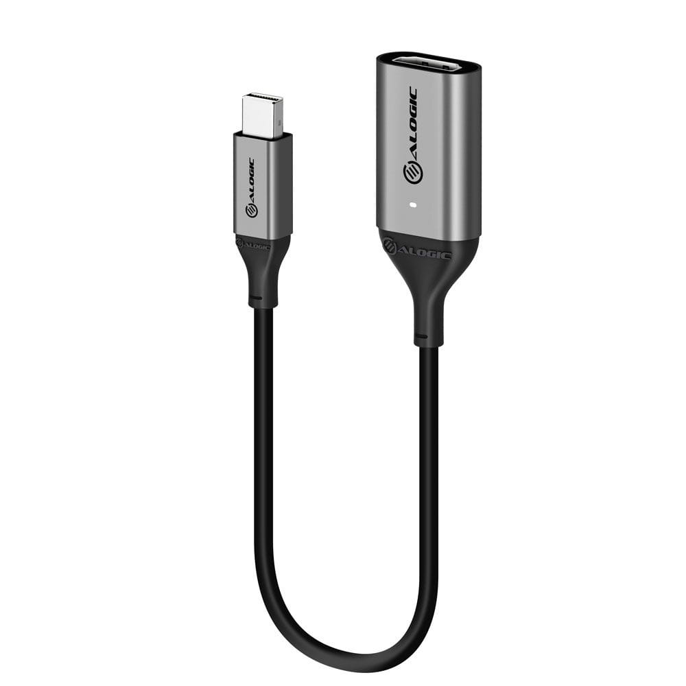 Alogic Ultra 20cm Mini DP to HDMI 2.0 Adapter