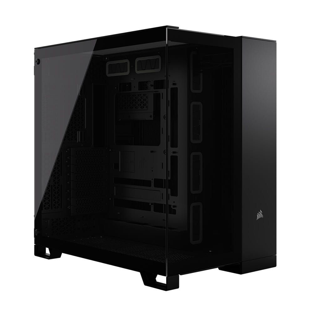 6500X Mid-Tower Dual Chamber PC Case - Black
