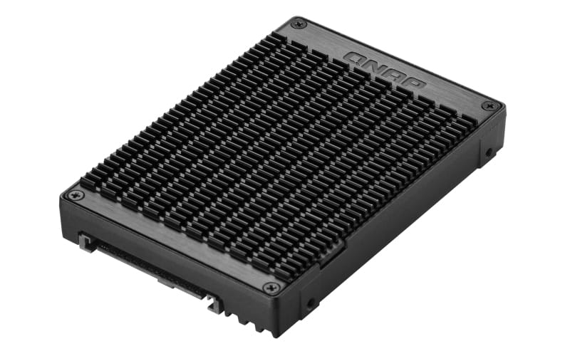 QNAP QDA-U2MP storage drive enclosure M.2 SSD enclosure Black