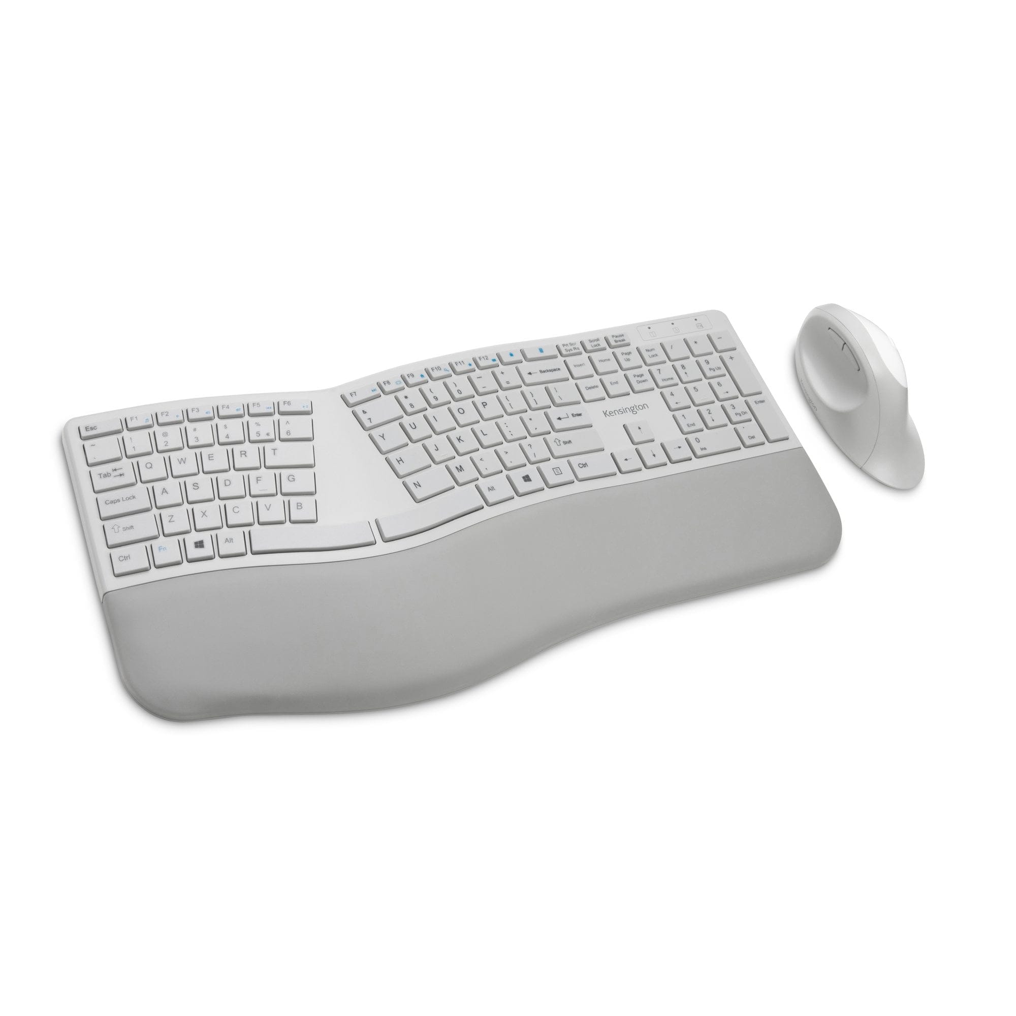 Kensington Pro Fit Ergonomic Wireless Keyboard+Mouse - Grey