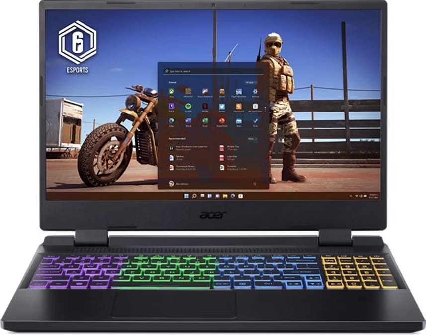 (Manufacturer Refurbished) Acer Nitro 5 15.6" FHD IPS 144Hz Laptop, i7-12700H, 16GB RAM, 512GB SSD, RTX3050, Windows 11 Home