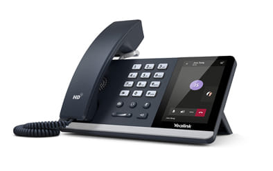 Yealink T55A IP Phone Grey Wired handset