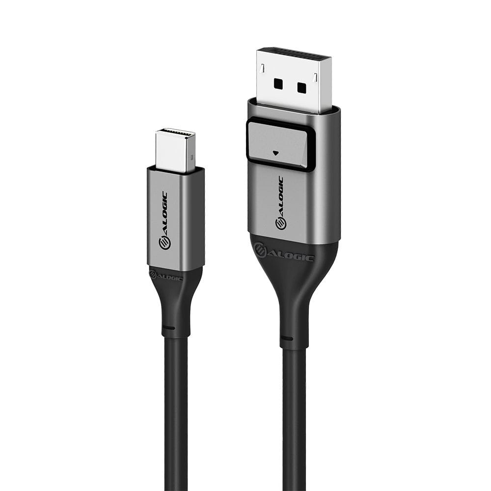 Alogic Ultra 8K 2m MiniDP to DP Cable SpaceGrey