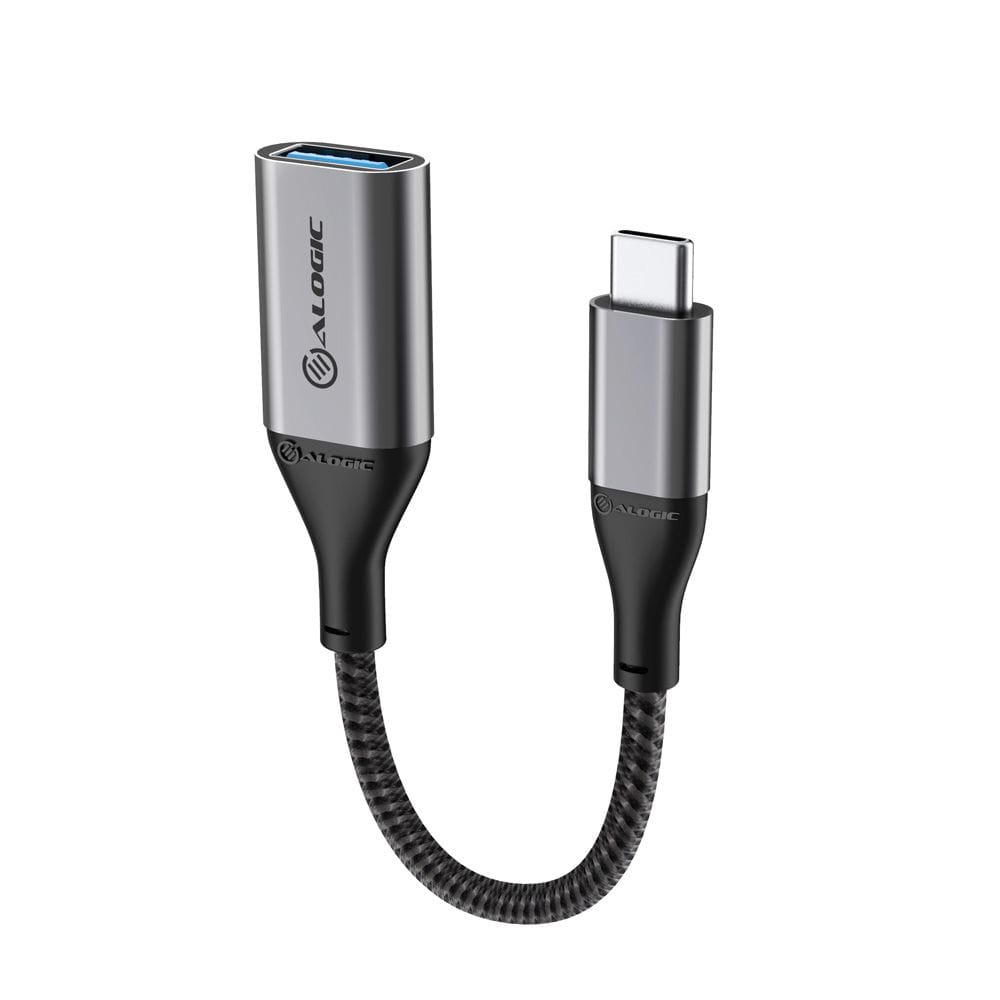 Alogic 15CM SuperUltra USB-C - A Adptr Spce Gry