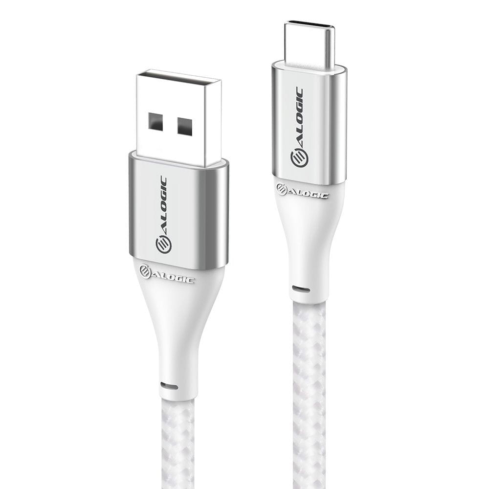 Alogic SuperUltra 30cm USB2.0/C - A Cable Slvr