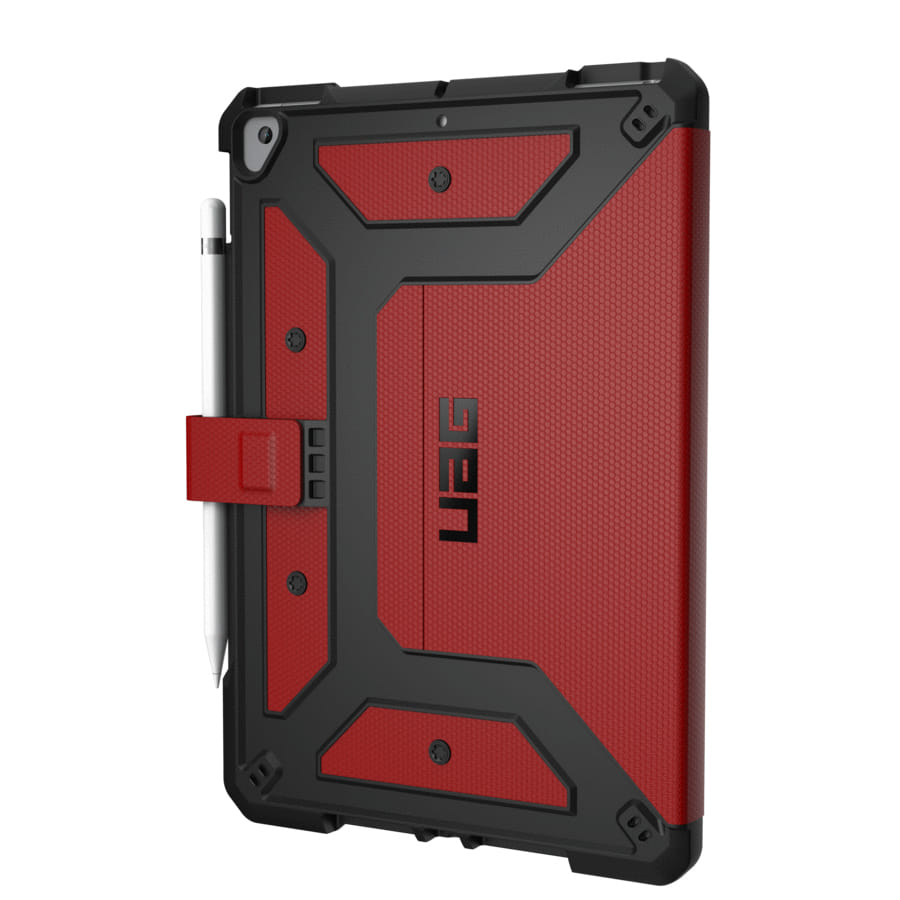 UAG Metropolis iPad 10.2" 9/8/7th Gen Case Magma