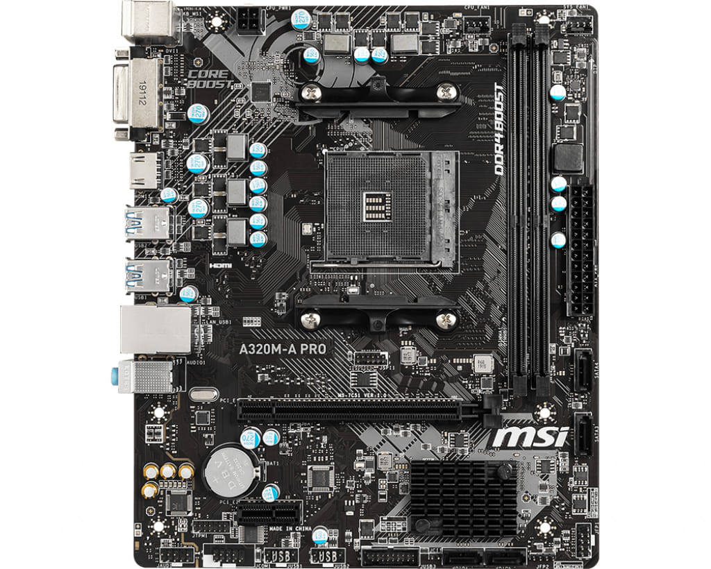 MSI AMD A320M-A Pro Motherboard