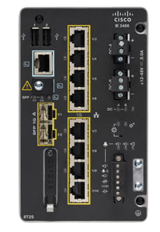 Cisco Catalyst IE3400 3L 8P Managed Ethernet Switch