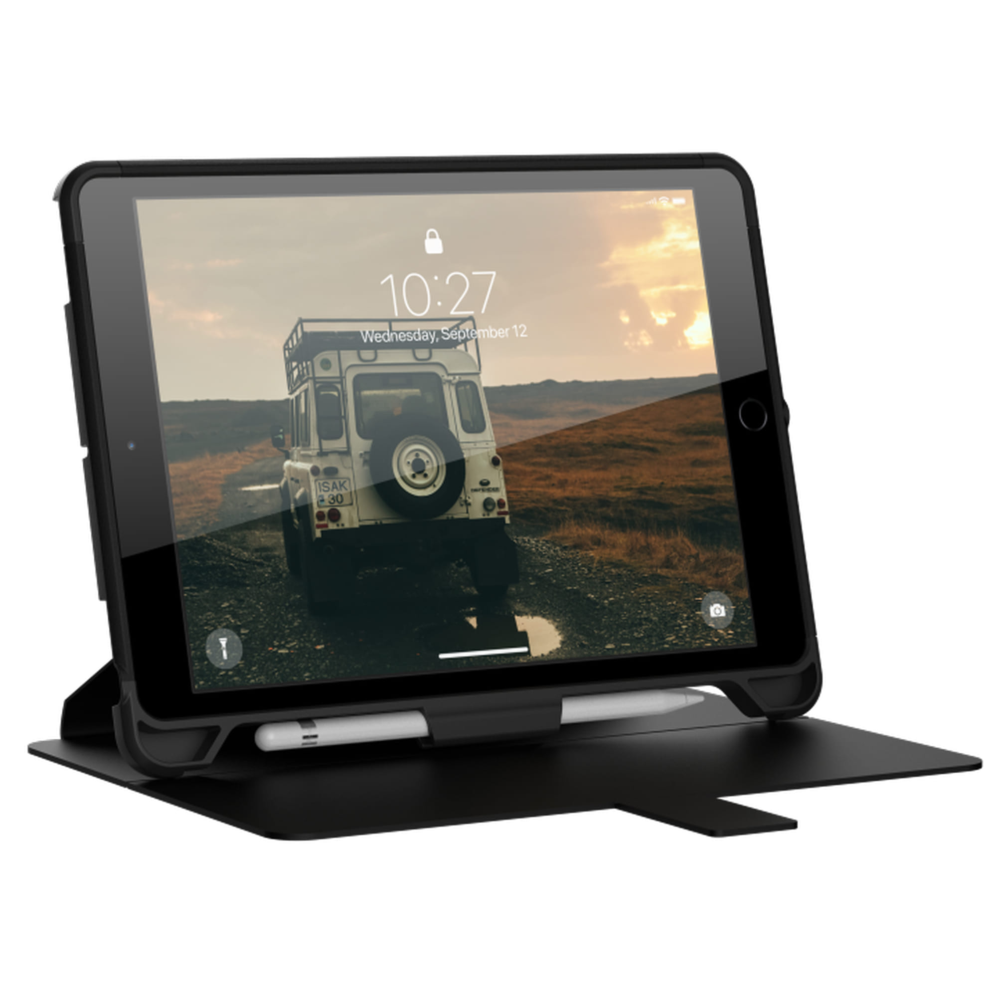 UAG Scout iPad 10.2" 9/8/7 Gn Folio Case ProPck BK