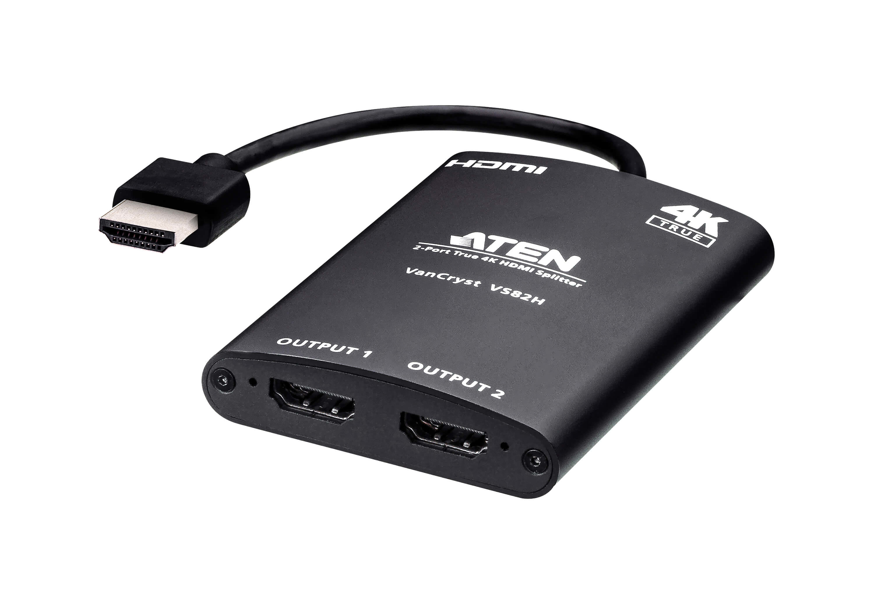 Aten 2P True 4K Compact Splitter USB