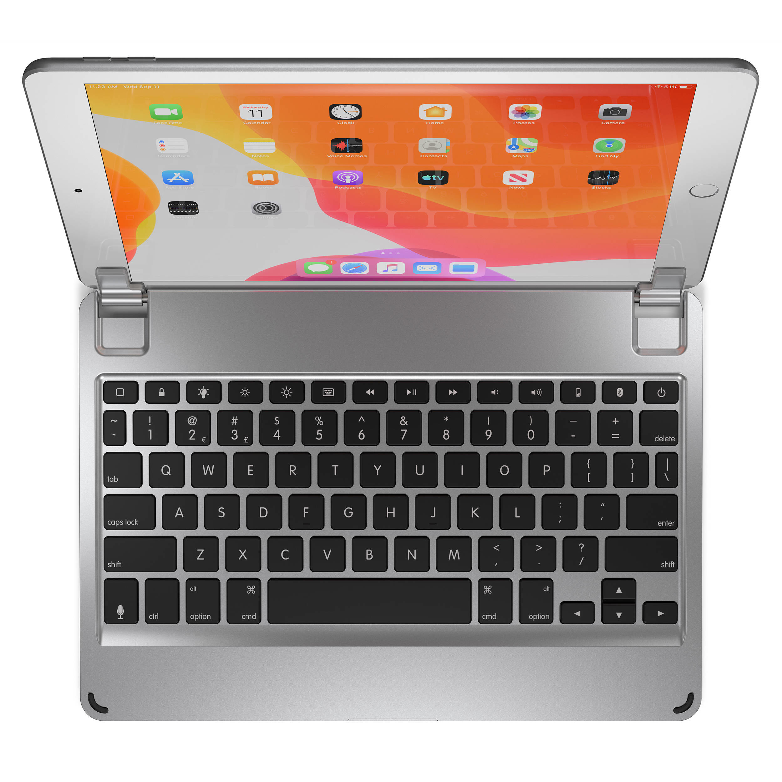 Brydge BRY80012 Mobile Device Keyboard English Silver Bluetooth
