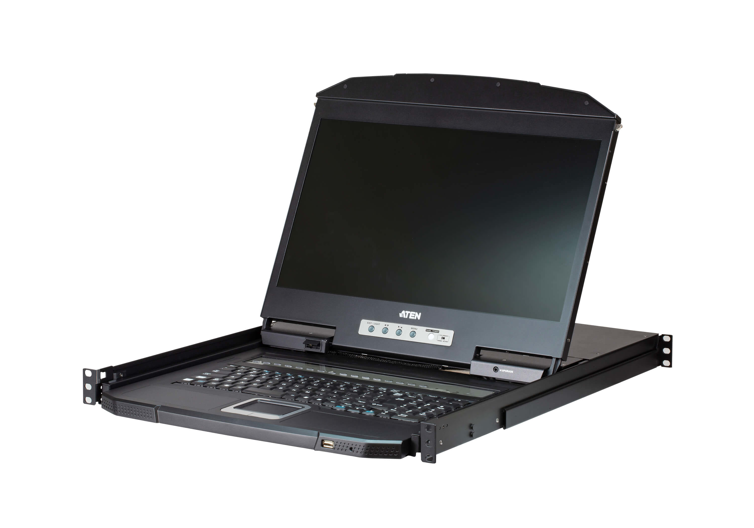 ATEN 18.5" Short Depth 16-Port LCD KVM