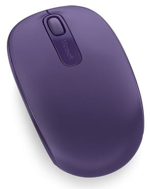 Microsoft Wireless Mobile 1850 Mouse Ambidextrous RF Optical 1000 DPI