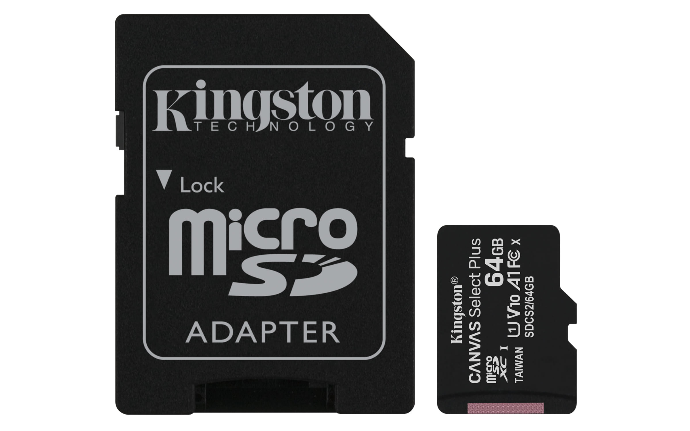 Kingston 64GB Canvas Select Plus MicroSD