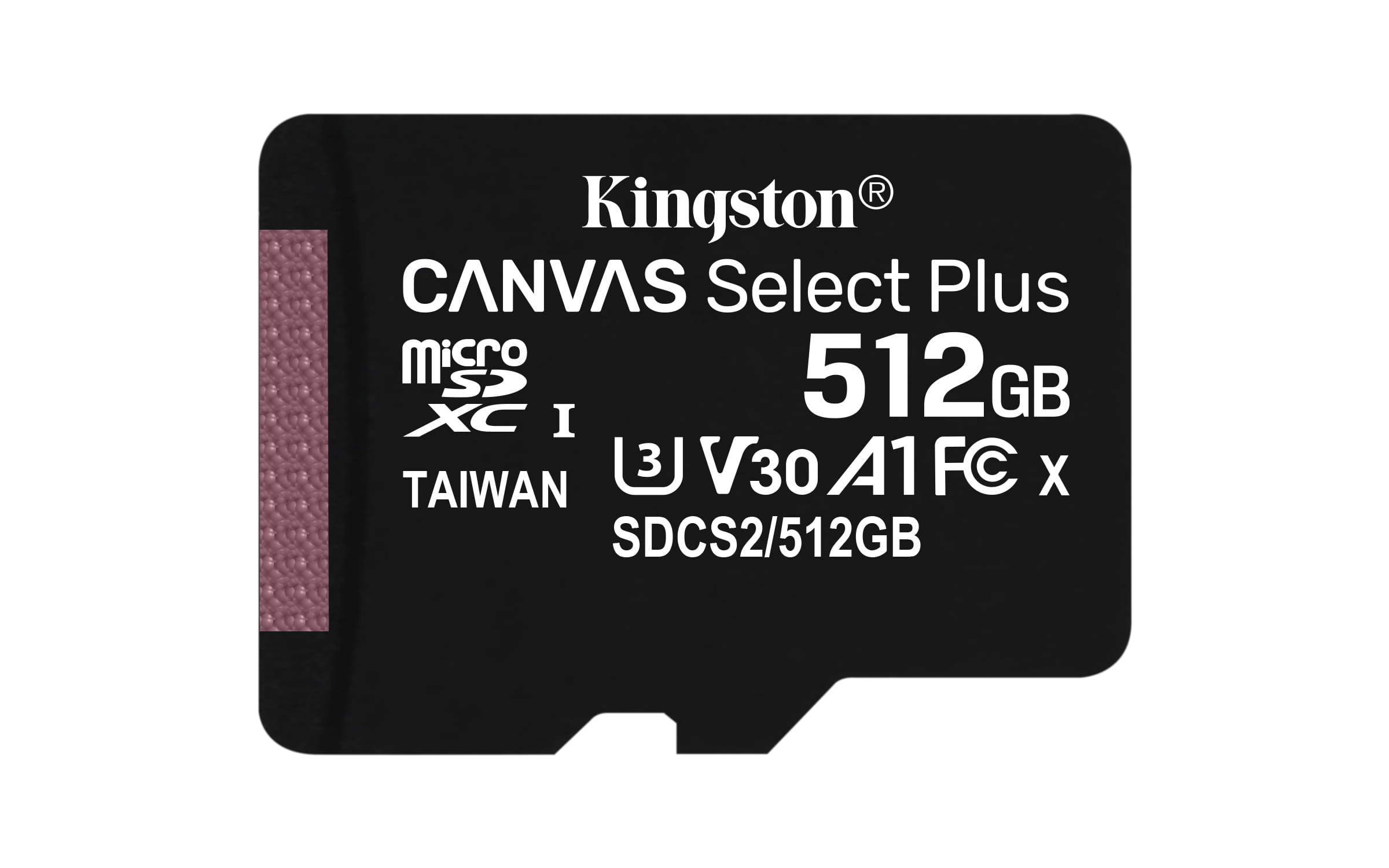 Kingston Technology Canvas Select Plus Memory Card 512 GB SDXC Class 10 UHS-I