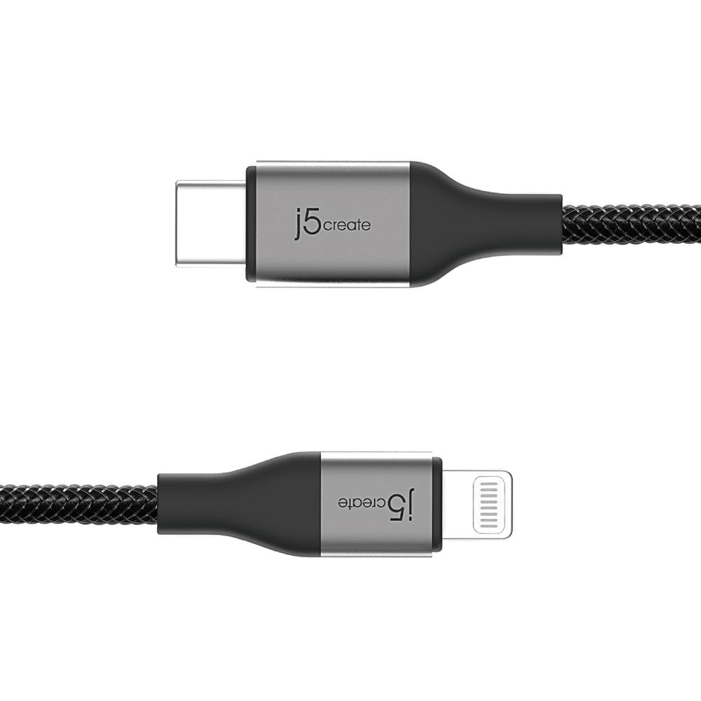 J5 Create JLC15 USB-Cable 1.2m 2.0 C Black