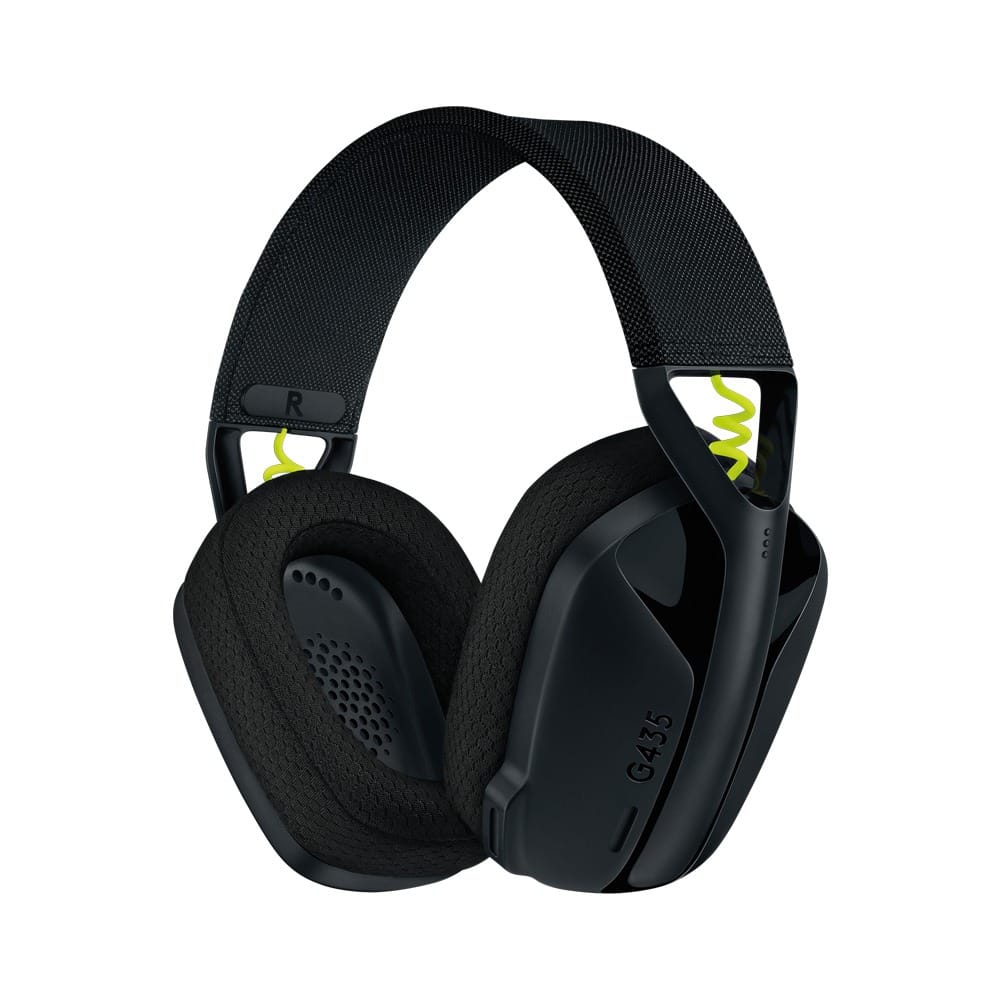 Logitech G435 LightSpeed Wireless Headset -Black