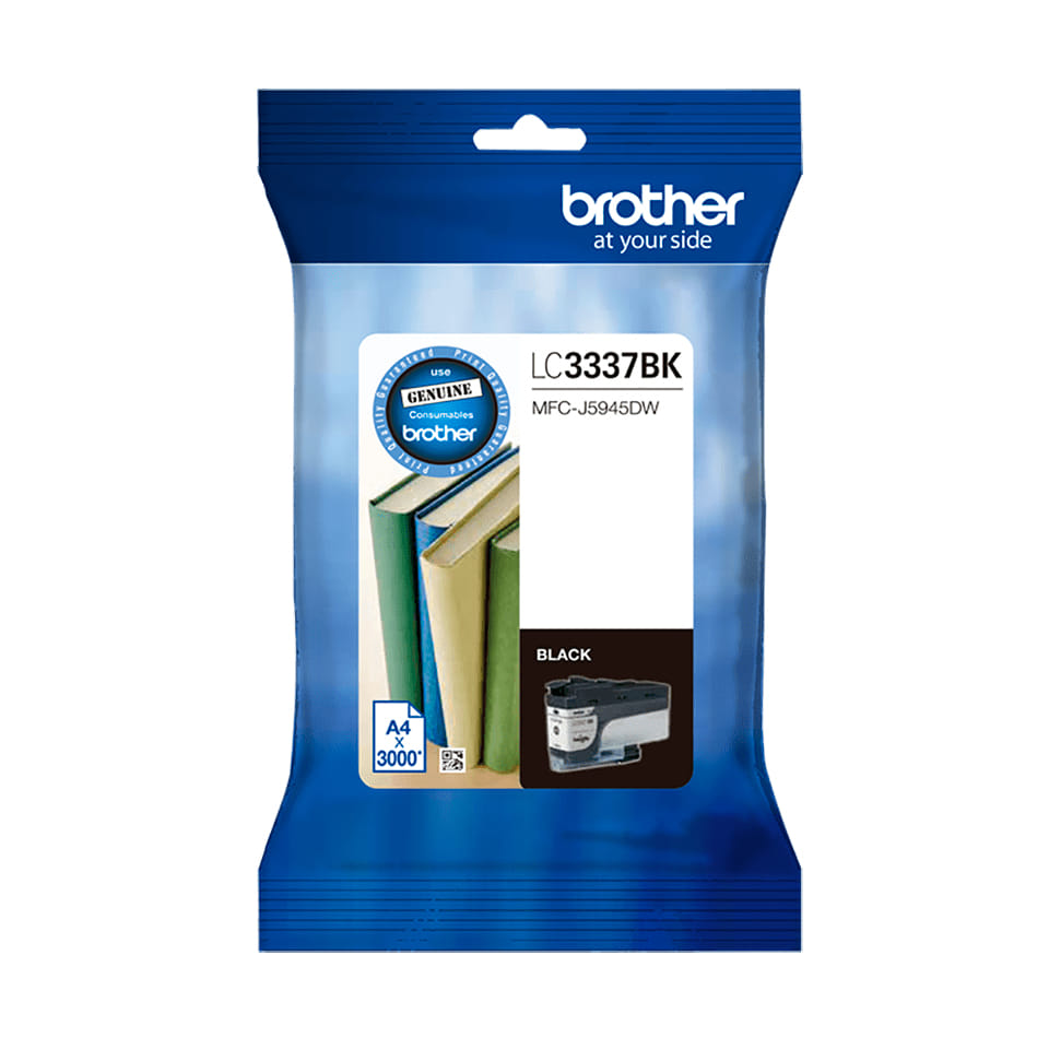 Brother LC3337BK Ink Cartridge Original High (XL) Yield Black