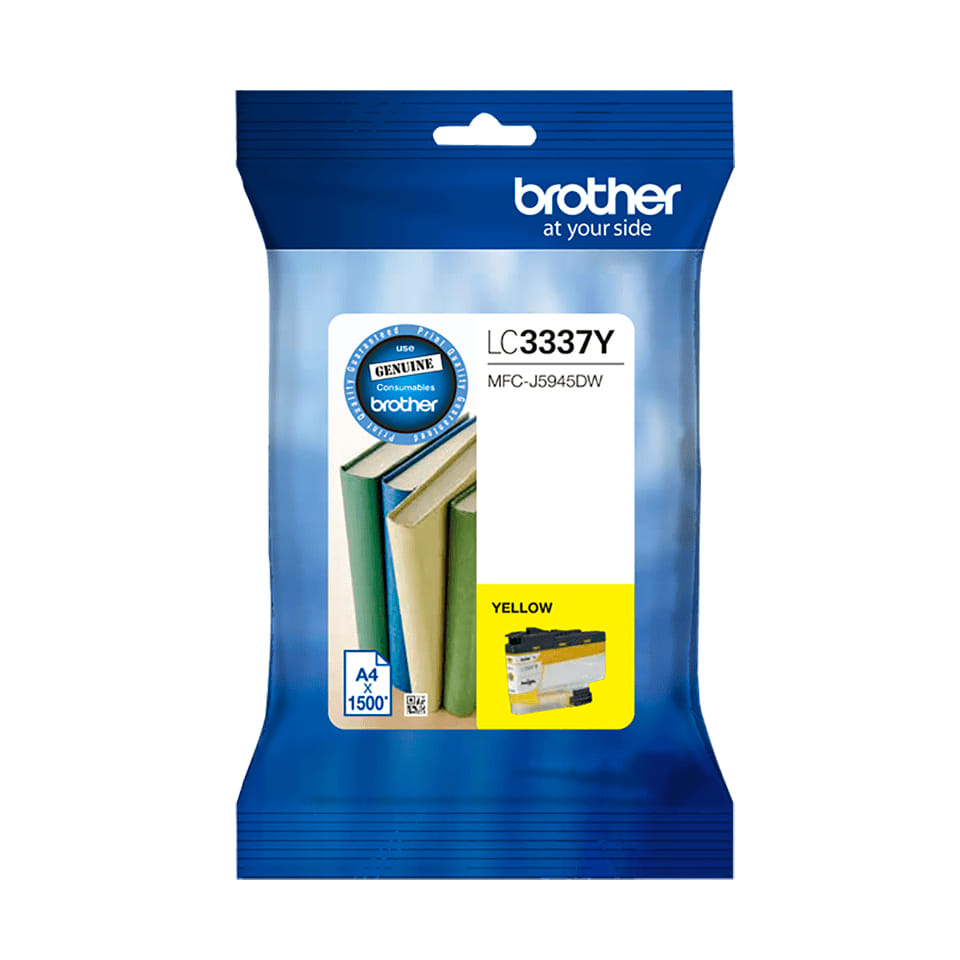 Brother LC3337Y Ink Cartridge Original High (XL) Yield Yellow