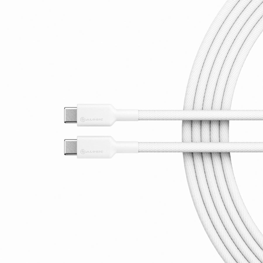 Alogic Elements PRO USB-C to USB-C Cable - White