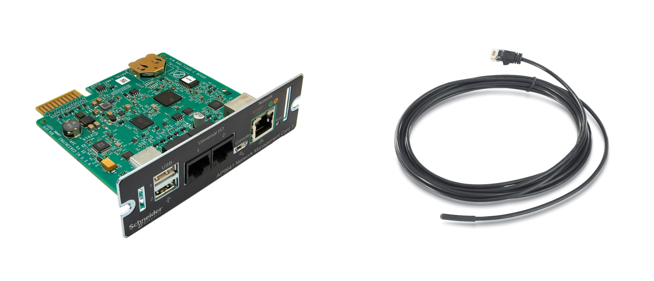 APC UPS Ntwrk Mngemnt Card w/PowerChute&Envnmtl