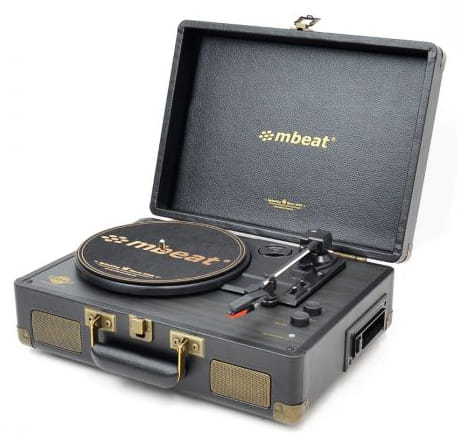 mbeat Uptown Retro Bluetooth Turntable/Cassette Player
