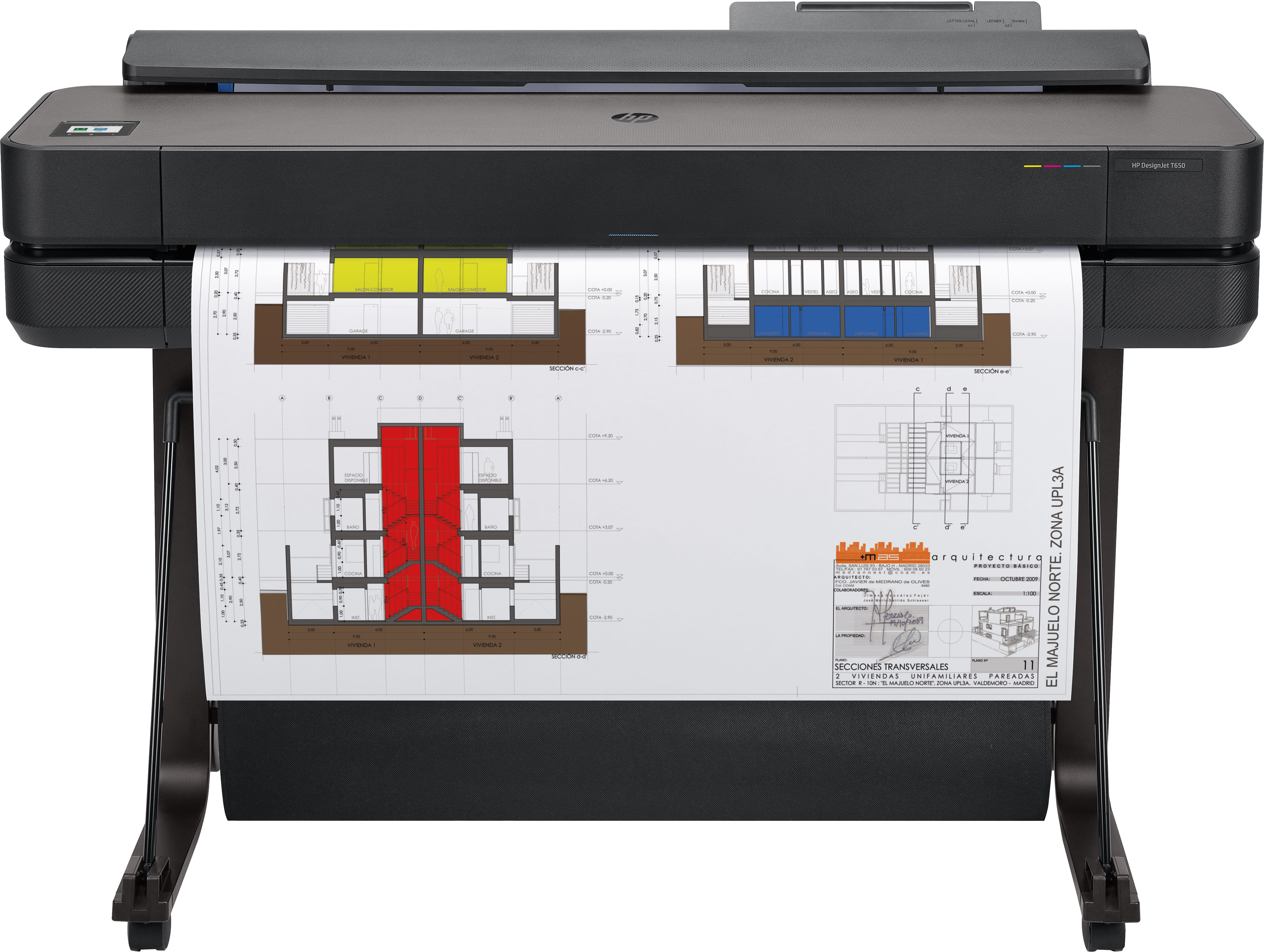 HP Designjet T650 36-In Printer